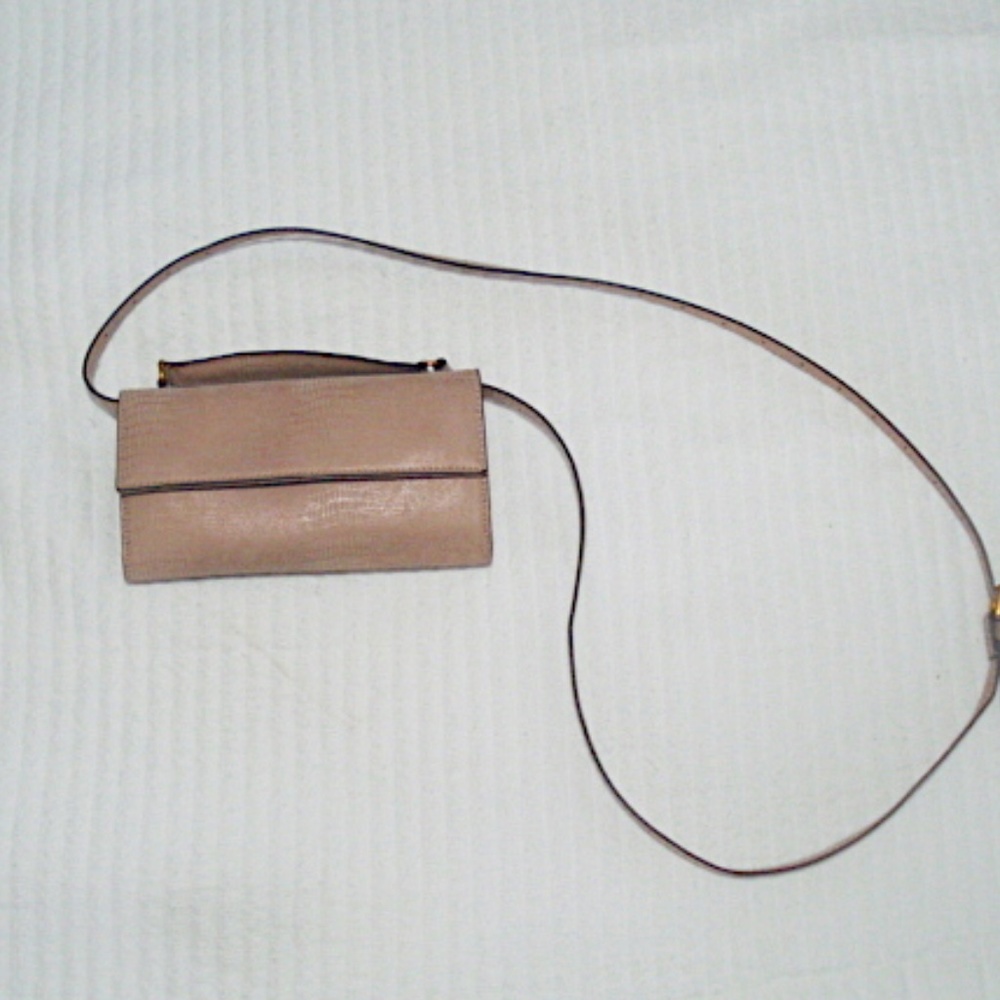 STREET LEVEL Pink Faux Leather Purse